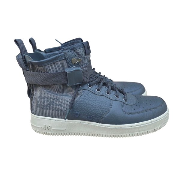 Nike SF AF-1 Mid Dark Grey High-Top Sneakers - Picture 1 of 8